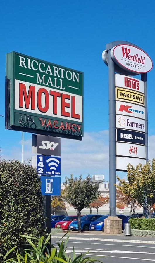 Riccarton Mall Motel Christchurch Exterior foto